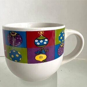 Mulberry Holiday‎ Ornament Design Ceramic Soup/latte Mug Christmas Collection